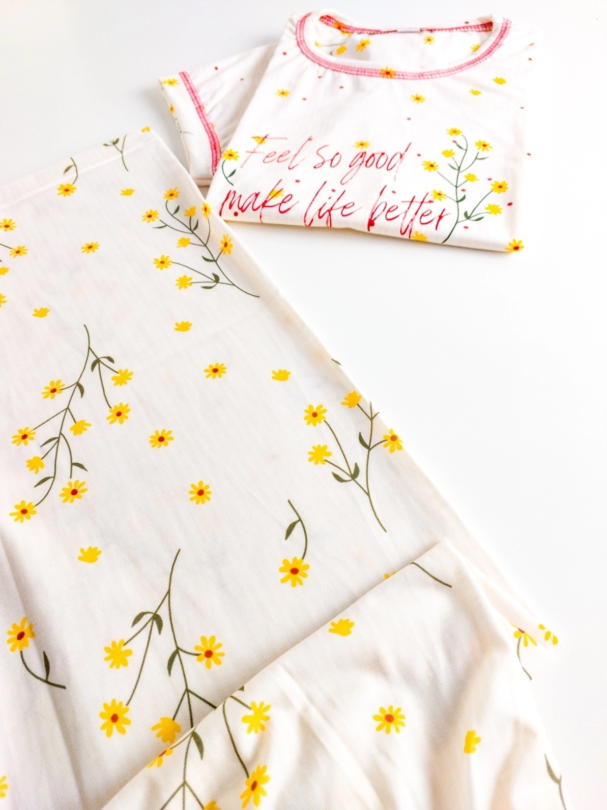 Yumuşak Penye Kadın Kapri Pijama Takımı 40056