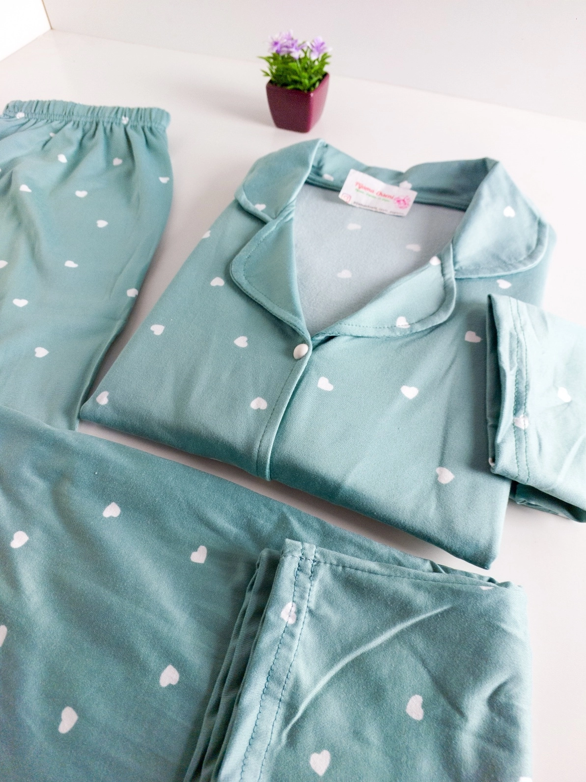 SÜPER SOFT YUMUŞAK DOKU FULL LİKRALI  Uzun Kollu Bayan Pijama Takımı - 15329