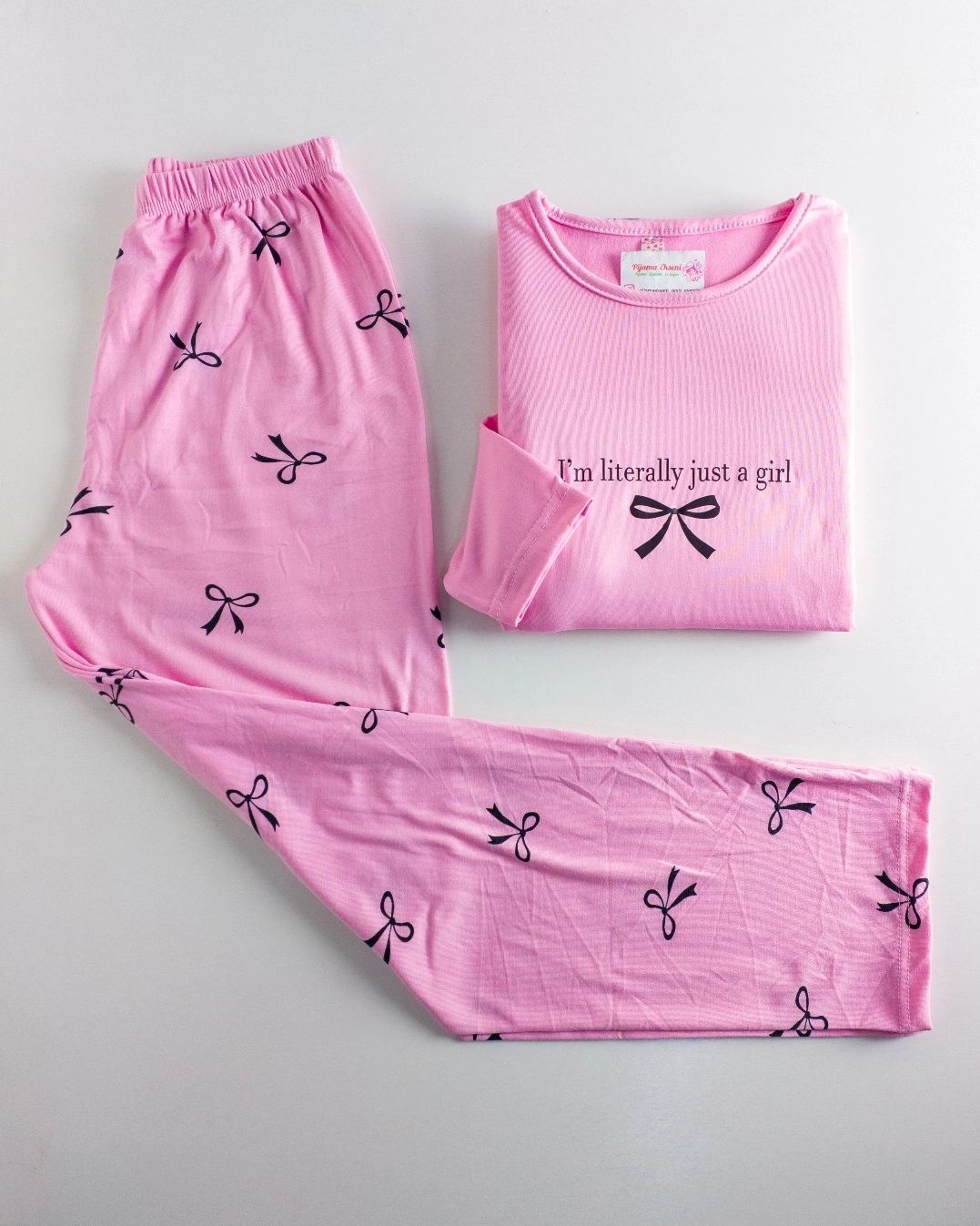 Süper Soft Ekstra Yumuşak ŞARDONLU Melisa Kumaş  Uzun Kol Kadın Pijama Takımı 6643