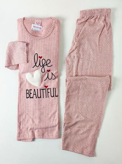 Uzun Kollu Kışlık Bayan Pijama Takımı 1035R