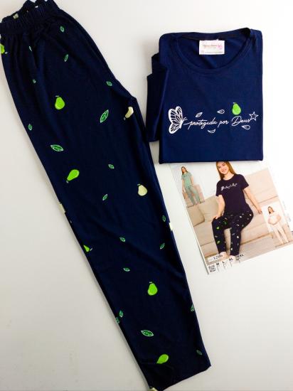 Kalp Desen Bayan Pijama Takımı
