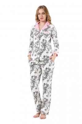 pamuklu lohusa ve çeyizlik önden düğmeli bayan pijama takımı ,önden düğmeli lohusa pijama takımı