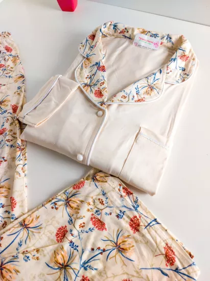 Desen Bayan Pijama Takımı