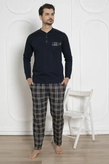 Kışlık Uzun Kollu Erkek Pijama Takımı