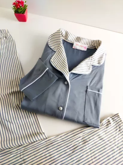 Desen Bayan Pijama Takımı