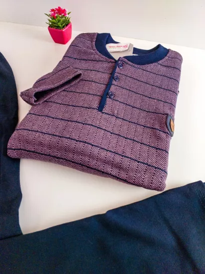 Kışlık Uzun Kollu Erkek Pijama Takımı