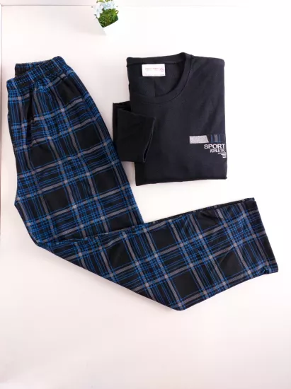 Kışlık Uzun Kollu Erkek Pijama Takımı