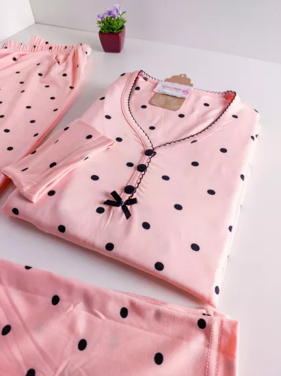 Esnek Bayan Pijama Takımı 