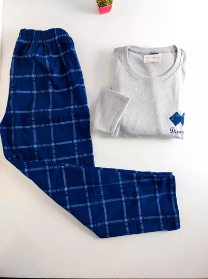 Kışlık Uzun Kollu Erkek Pijama Takımı