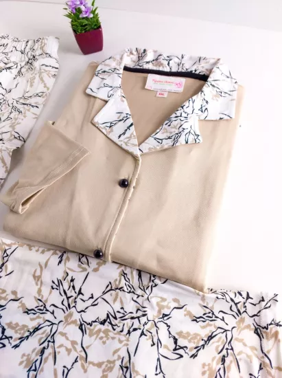 Desen Bayan Pijama Takımı