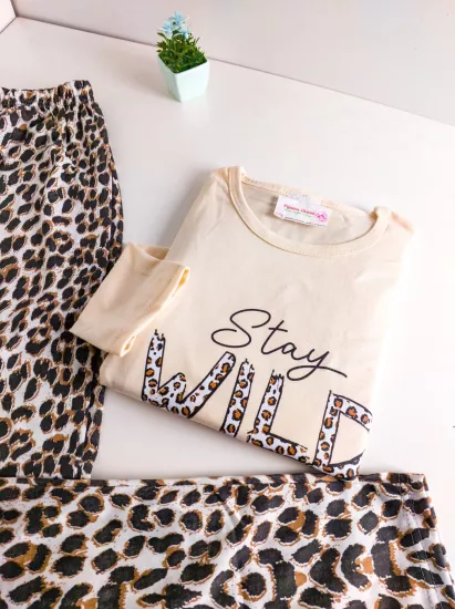 Uzun Kol Kadın Pijama Takımı 