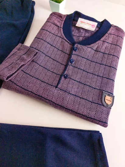 Kışlık Uzun Kollu Erkek Pijama Takımı