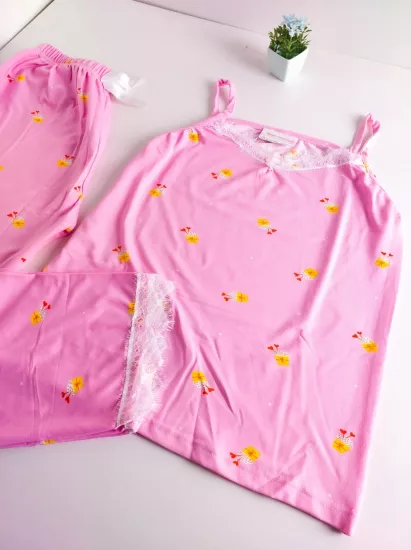 İp Askılı Kadın Pijama Takımı