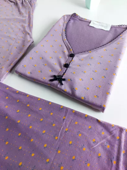 Esnek Bayan Pijama Takımı 