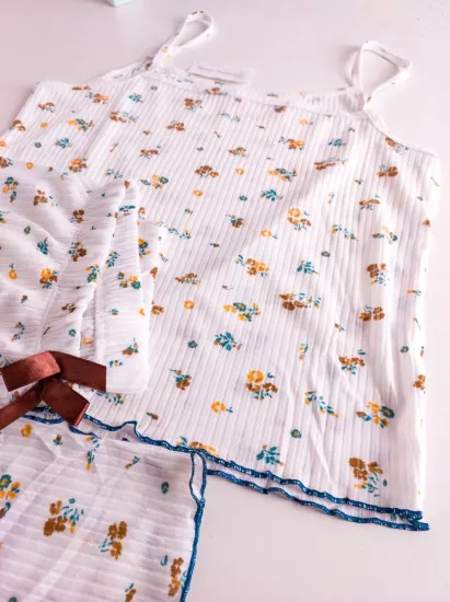 İp Askılı Kadın Pijama Takımı