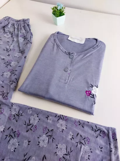 Esnek Bayan Pijama Takımı 