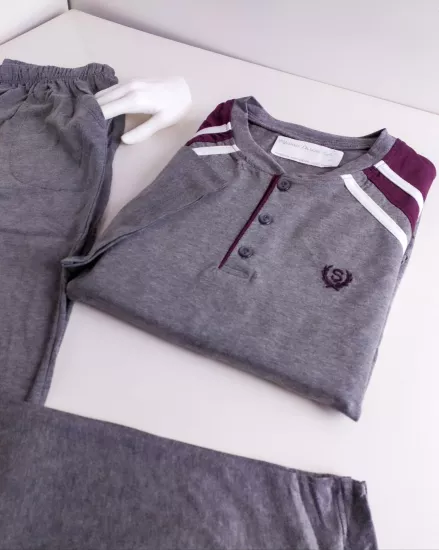 Pamuk erkek pijama takımı
