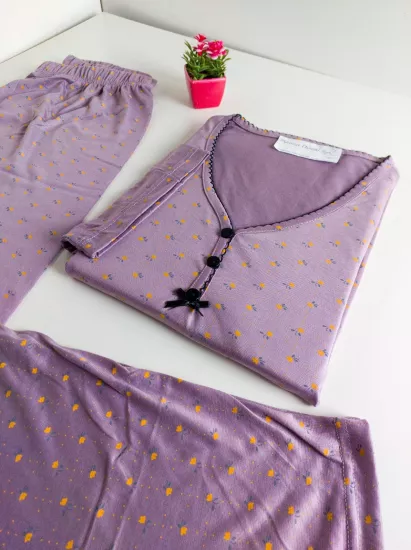 Esnek Bayan Pijama Takımı 