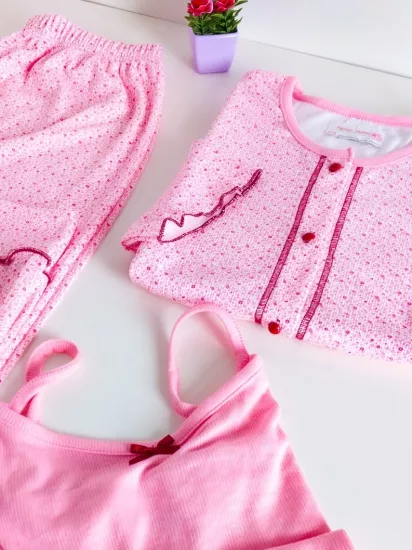 sabahlıklı lohusa pijama