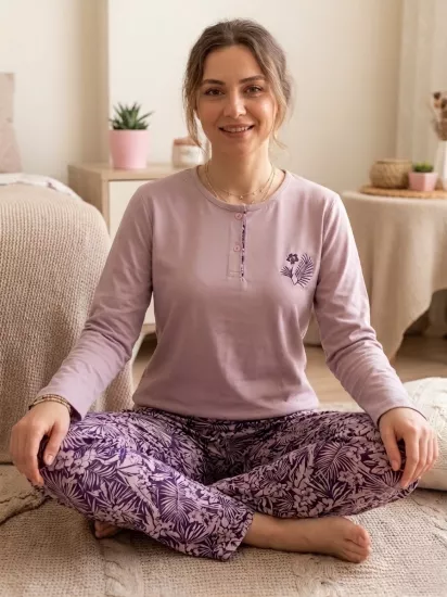 Pamuk Bayan Pijama Takımı