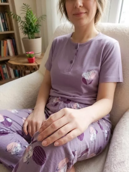 Pamuk Bayan Pijama Takımı