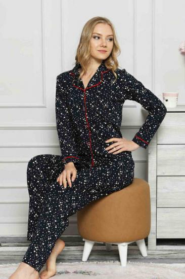 2536 Uzun Kolllu Kadın Pijama Takımı
